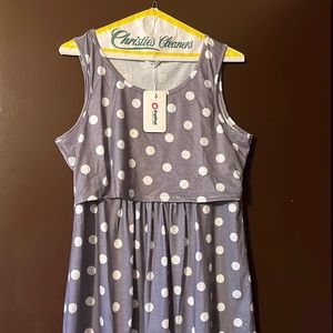 PatPat maternity nursing dress medium